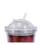 Copo De Plástico Com Canudo 450ml - Vitória